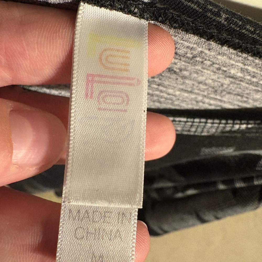 Lularoe Size Medium Geometric Patterned Black And… - image 4